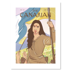 Lamina-Poster-The-Canarian-illustrations-60-Elvira-Piedra