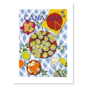 Lamina-Poster-The-Canarian-illustrations-22-Burgundy
